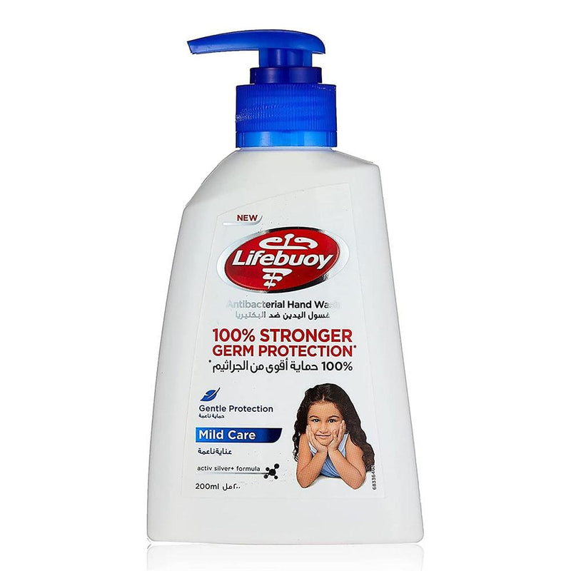 Antibacterial Hand Wash Mild Care Milk Cream Lifebuoy 200ml
