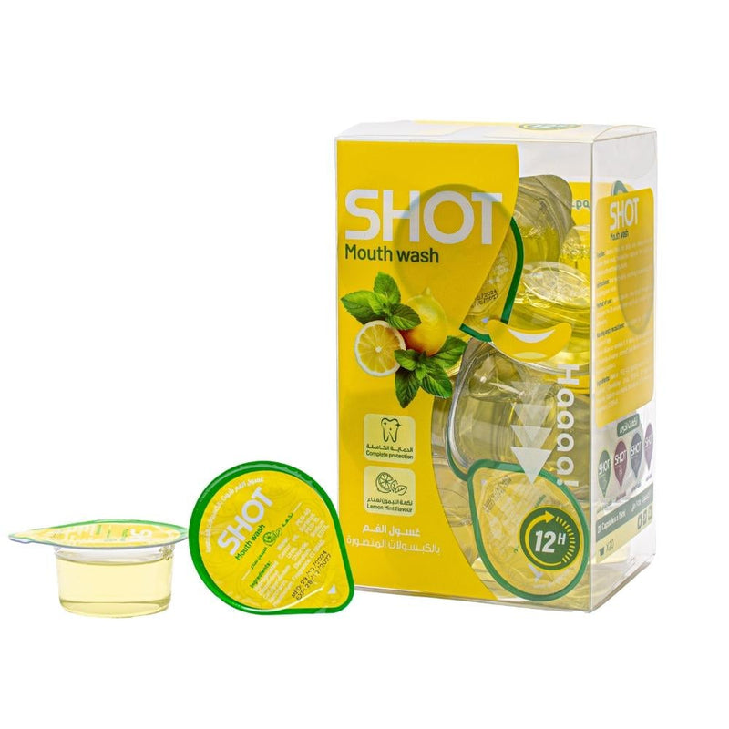 Shute Advanced Mouthwash Capsules Lemon & Mint 20 Count