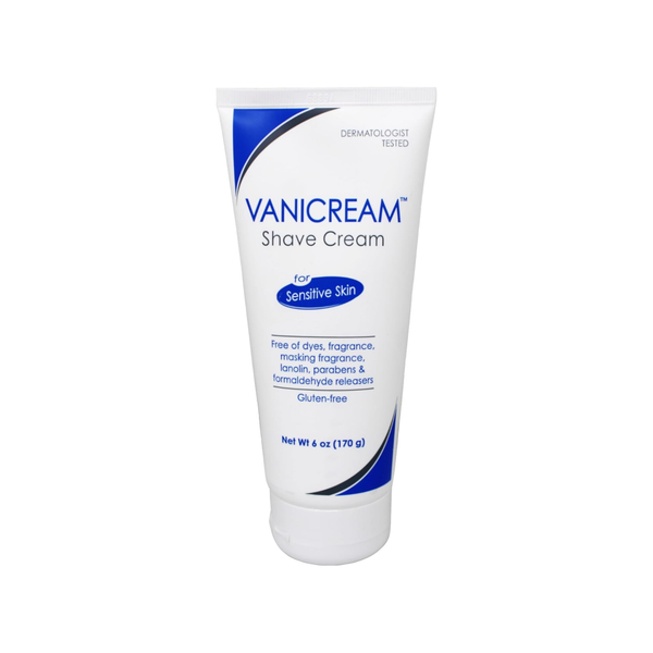 Vanicream Shaving Cream Fragrance-Free, Non-Comedogenic, for Sensitive Skin, 170g