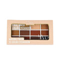 Matte Eyeshadow Palette Neutral Earthy Tones 12 Shades LAVUV 12 Colors