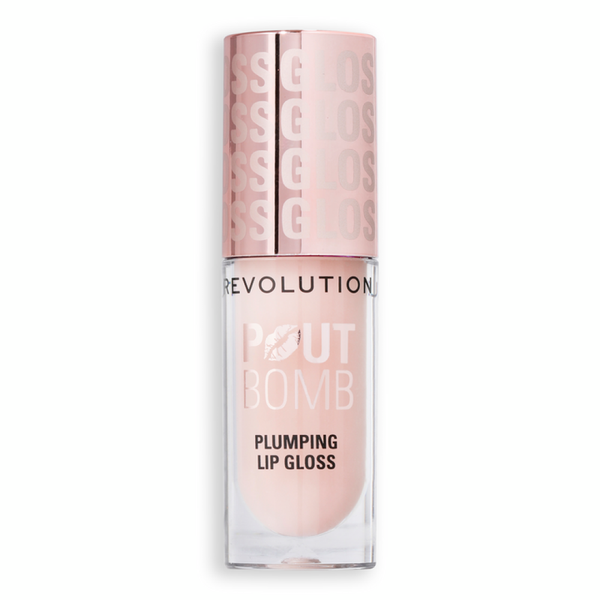 Lip Plumping Lip Gloss Pout Bomb Milky Sheer Holo Hydrating Formula Revolution