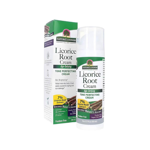 Brightening Face Cream with Licorice Root Extract by Nature's Answer 50ml