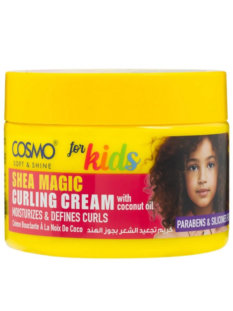 Cosmo Kids Soft & Shine Coconut Curling Cream for Gentle Waves - 325g