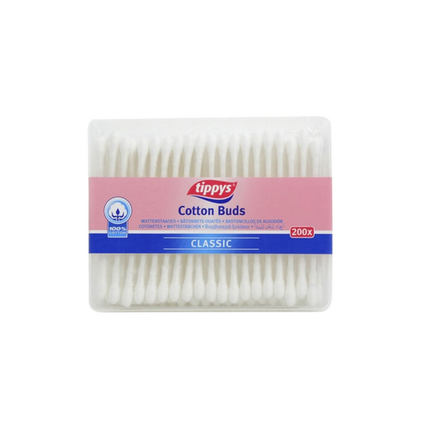 Tebes Cotton Swabs, 100% Pure Cotton, Multi-Purpose, 200 Count