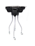 Salon System Quad Dye Tray Holder - ABS Plastic - Black