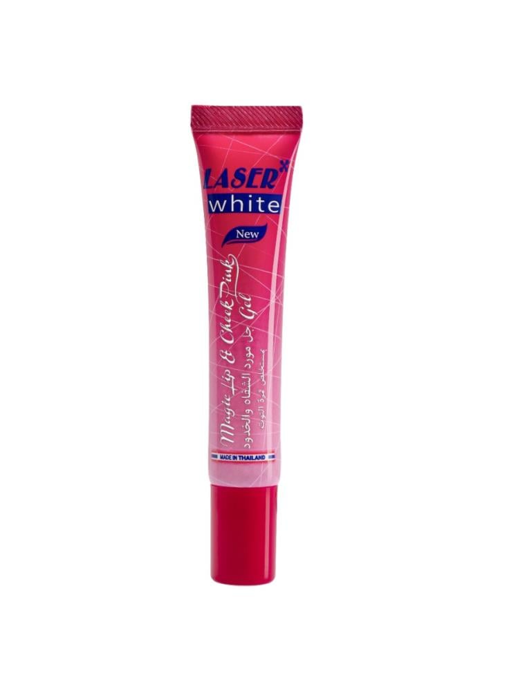 Lip and Cheek Gel Tint Hydrating Raspberry Extract Laser White 15g