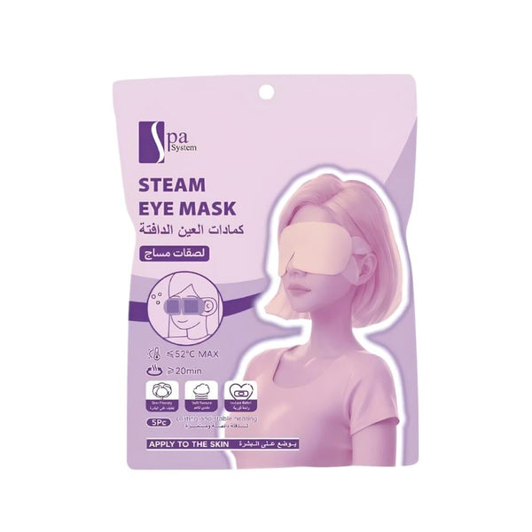 Warming Eye Mask for Dry Eyes Self-Heating Compress Spa System 5 Pieces