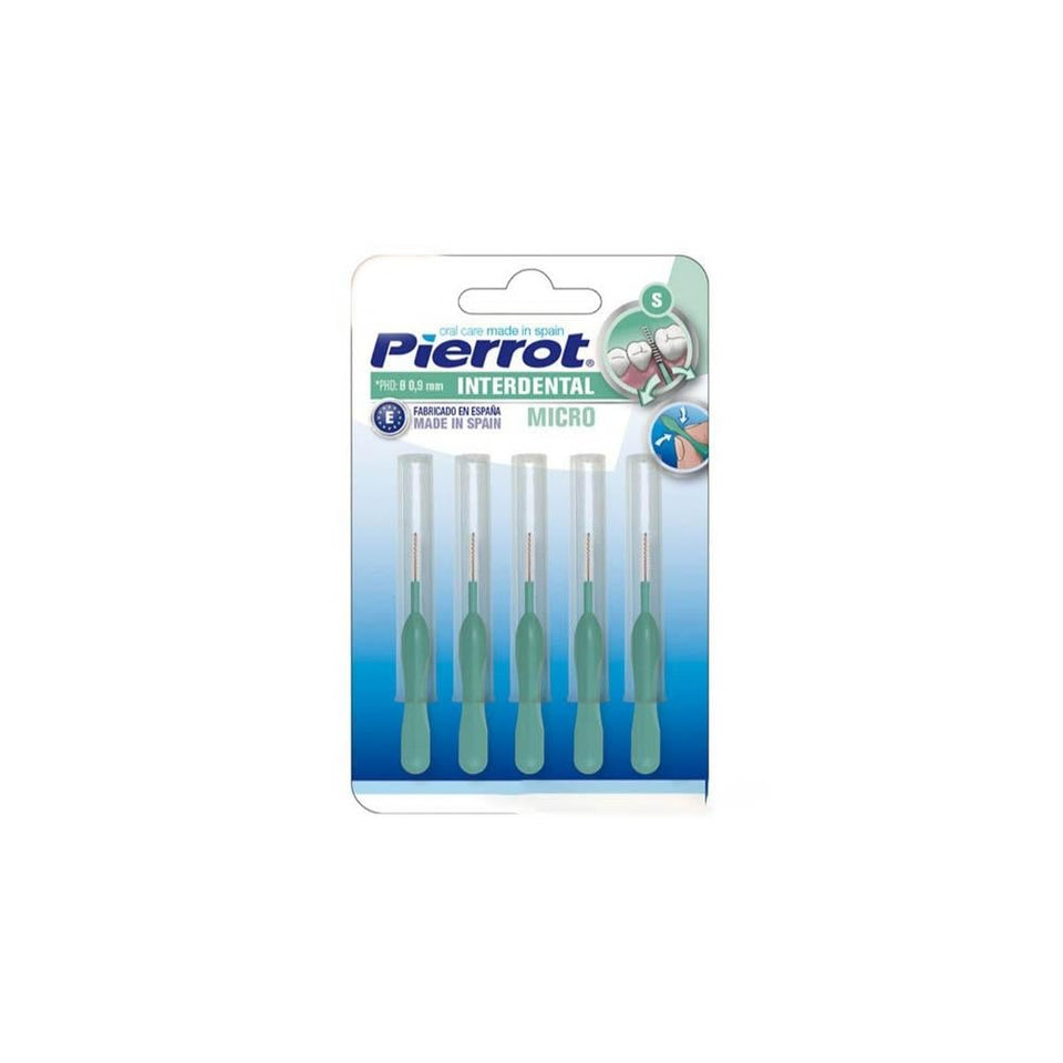Pierrot Interdental Brush for Effective Oral Care Between Teeth Cleaning 0.9mm
