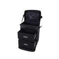 Salon System BK21-131 Wheeled Manicure and Pedicure Bag Black
