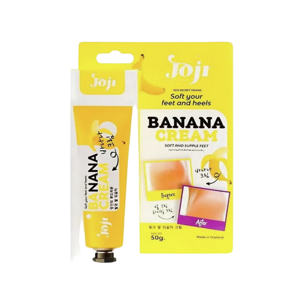 Joji Secret Young Bana Cream for Cracked Heels, Shea Butter, 50g