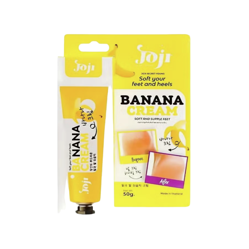 Joji Secret Young Bana Cream for Cracked Heels, Shea Butter, 50g