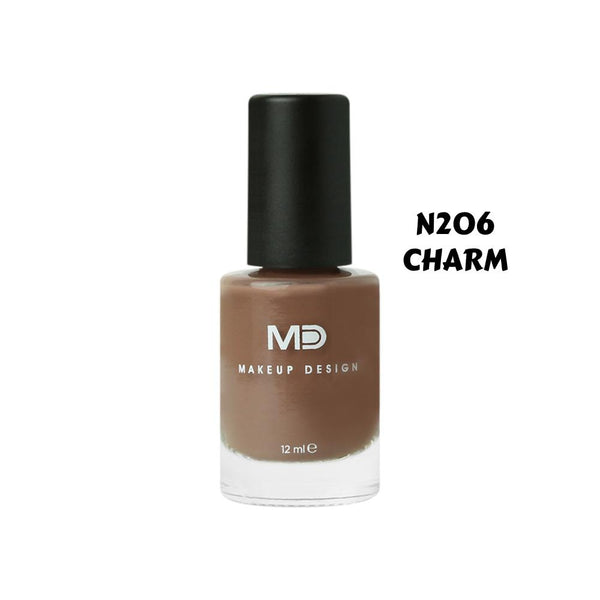 Md Nail Polish N206 12ml Vibrant Long-Lasting Color