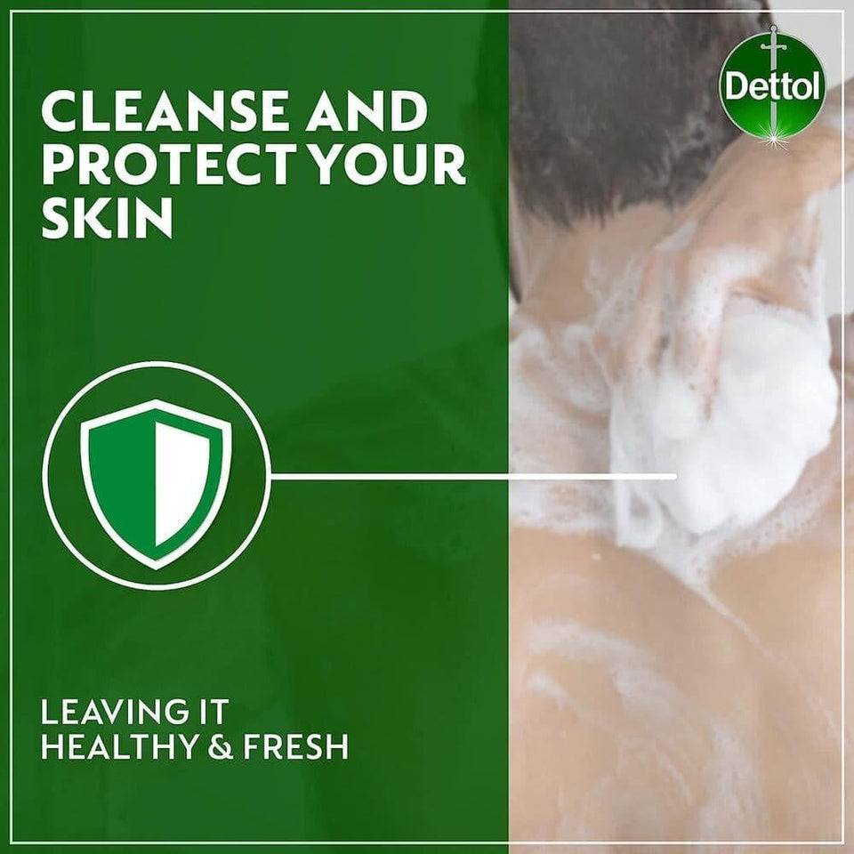 Dettol Refreshing Soap Lemon & Orange Blossom Antibacterial Cleansing 120g