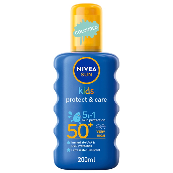 Sunscreen Spray Kids Moisturising SPF50 Nivea 200ml