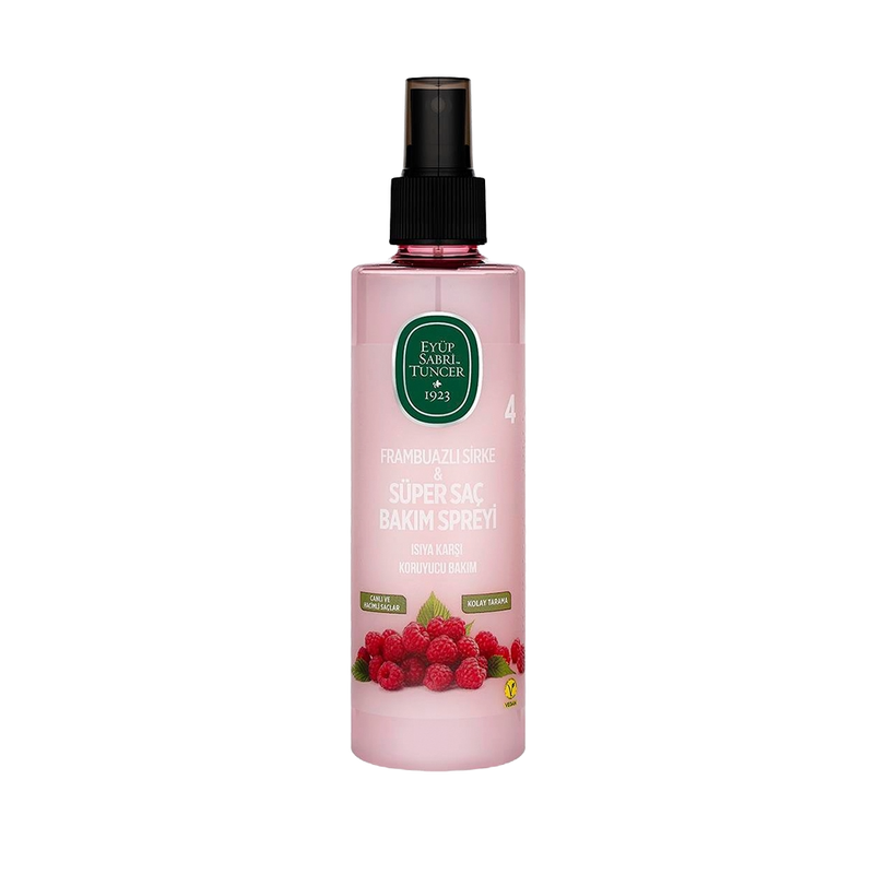 Hair Treatment Spray Raspberry Vinegar Extract Panthenol EYUP SABRI 210ml