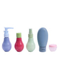 Solo Go Travel Empty Bottles Set - 5 Pieces with Bag