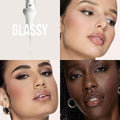Huda Beauty Faux Filler Lip Gloss, Glacier, Moisturizing, Non-Sticky