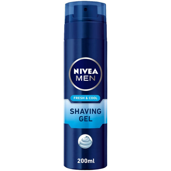 Nivea Shaving Gel Fresh Cool Hydrating Glide Formula 200ml