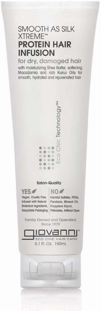 Hair Protein Treatment Smooth As Silk Xtreme Infusion 150ml GIOVANNI