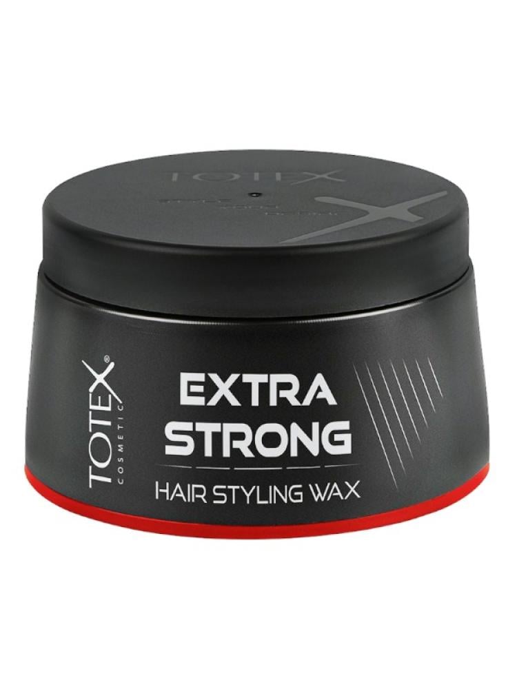 Totex Hair Styling Wax Extra Strong - Wet & Shiny Look - 150 ml