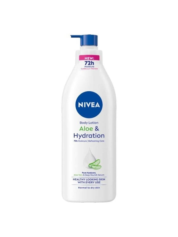 Nivea Aloe Vera Body Lotion for Normal to Dry Skin - 625ml
