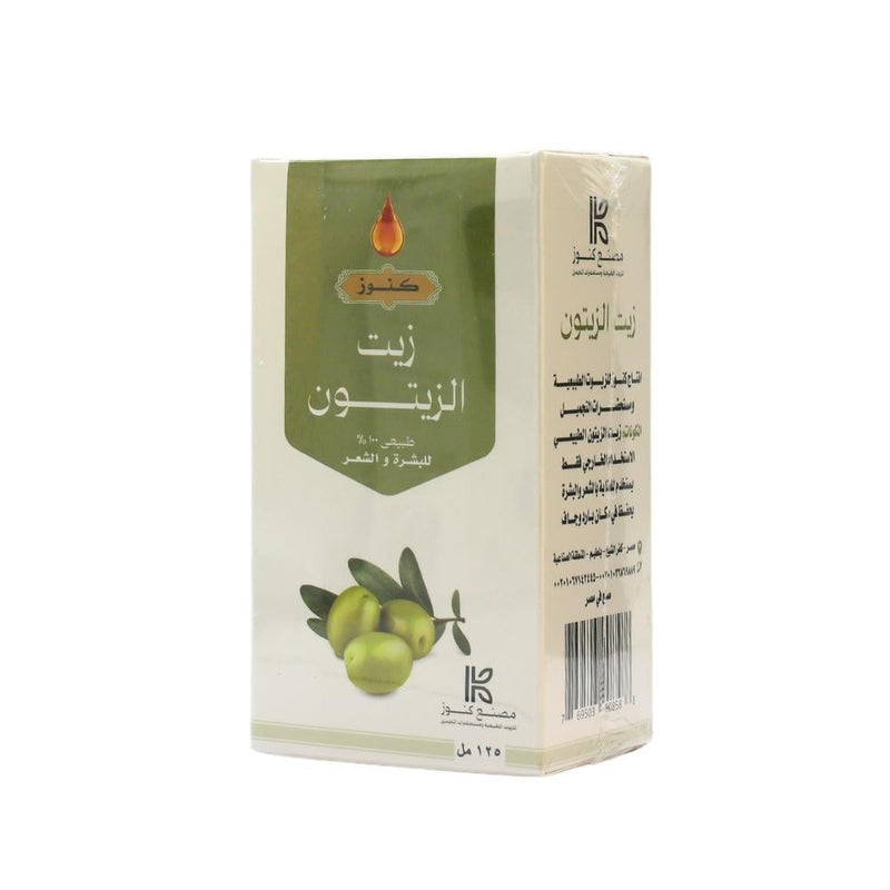 Konoz Olive Oil for Skin and Hair, Natural Hydration, 125 ml