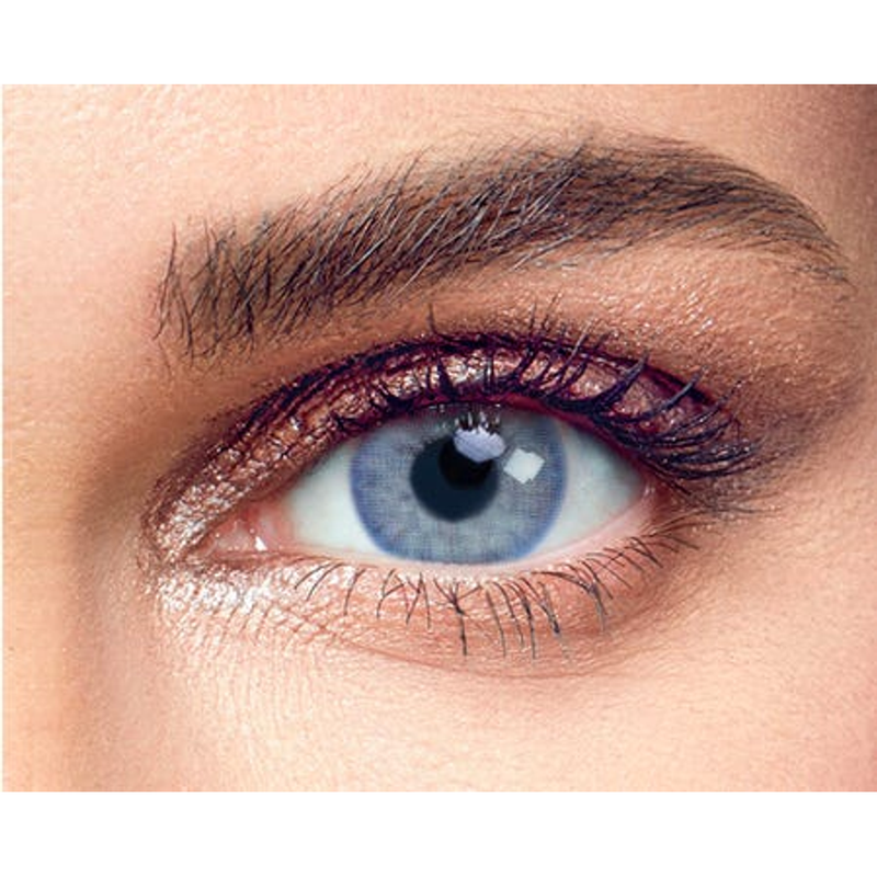 Top Rated Colored Contact Lenses Addict Blue Cosmetic Lenses Anesthesia 2 Pack