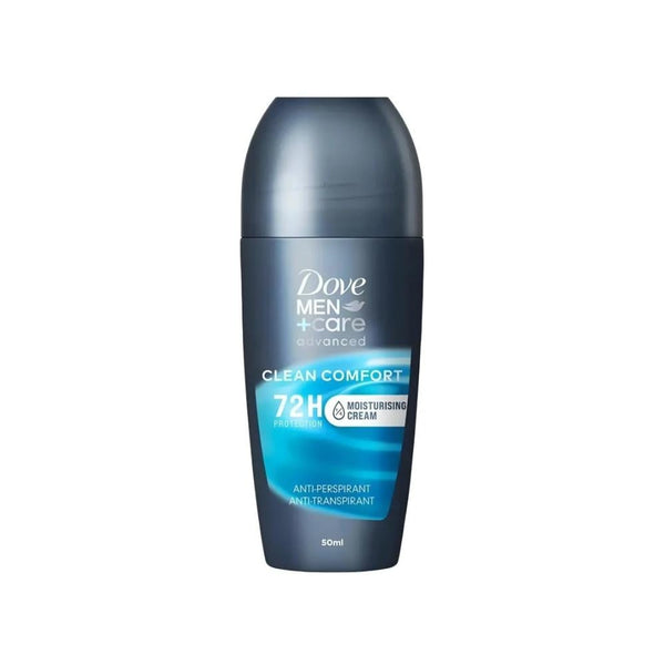 Dove Men Clean Comfort Roll-On Antiperspirant Deodorant 72-Hour 50ml