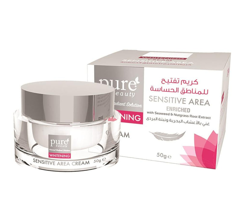 Lightening Cream For Sensitive Areas Brightening Formula Purebeauty 50g