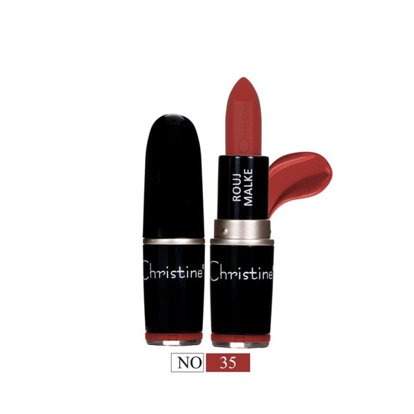 Christine Royal Lipstick No. 35 CH021 Vitamin E Matte Full Coverage