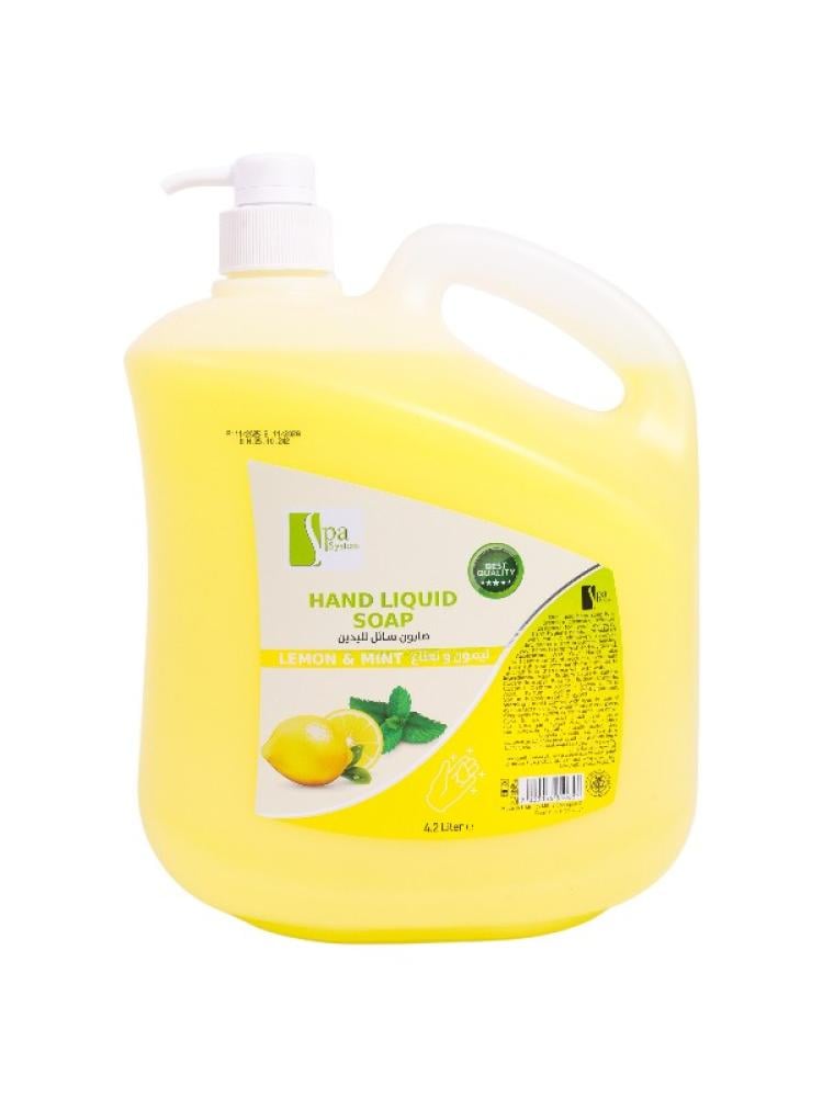 Spa System Lemon Liquid Hand Soap | 4.2 L