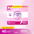 Best Sanitary Pads for 10 Year Olds Wingless Cotton Soft Fam 40 Pads