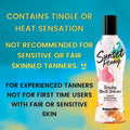 Super Tan Sunset Peony Tanning Lotion with Bronzer, 235ml