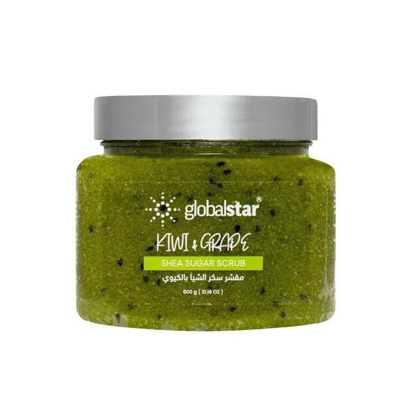 Shea Sugar Scrub Exfoliating Kiwi Globalstar 600ml