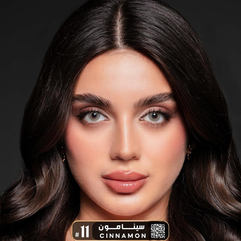 Top Rated Colored Contact Lenses Monthly Cinnamon Cosmetic Elite 2pc