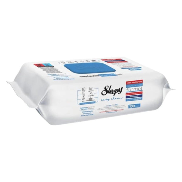 Sleepy Easy Clean Wet Wipes with Bleach, Vinegar, and Baking Soda, 100-Count