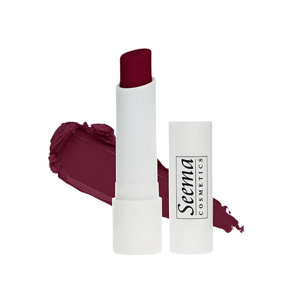 Seema Cosmetics Creamy Velvet Lipstick, Matte Finish, Shade 01