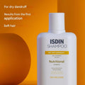 Anti-Dandruff Shampoo Dry Scalp Soothing Cleansing Formula ISDIN 200ml