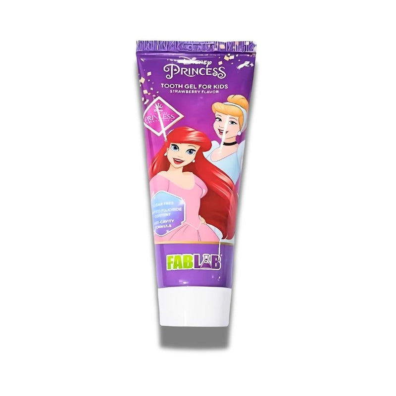 Disney Princess Strawberry Flavored Kids Toothpaste, 75ml