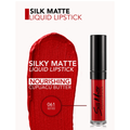 Flormar Silk Matte Liquid Lipstick 061 Kiss Red, Long-Lasting, Moisturizing
