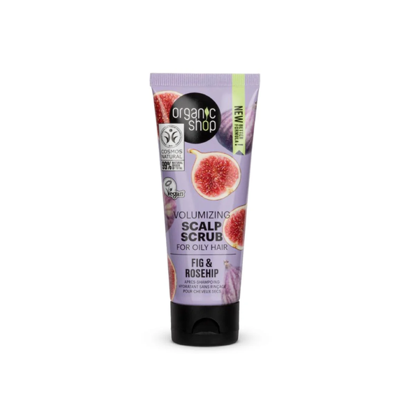 Organic Shop Scalp Scrub, Fig Extract for Oily Hair, 75ml