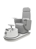 Salon System Pedicure Chair with Jacuzzi - Grey