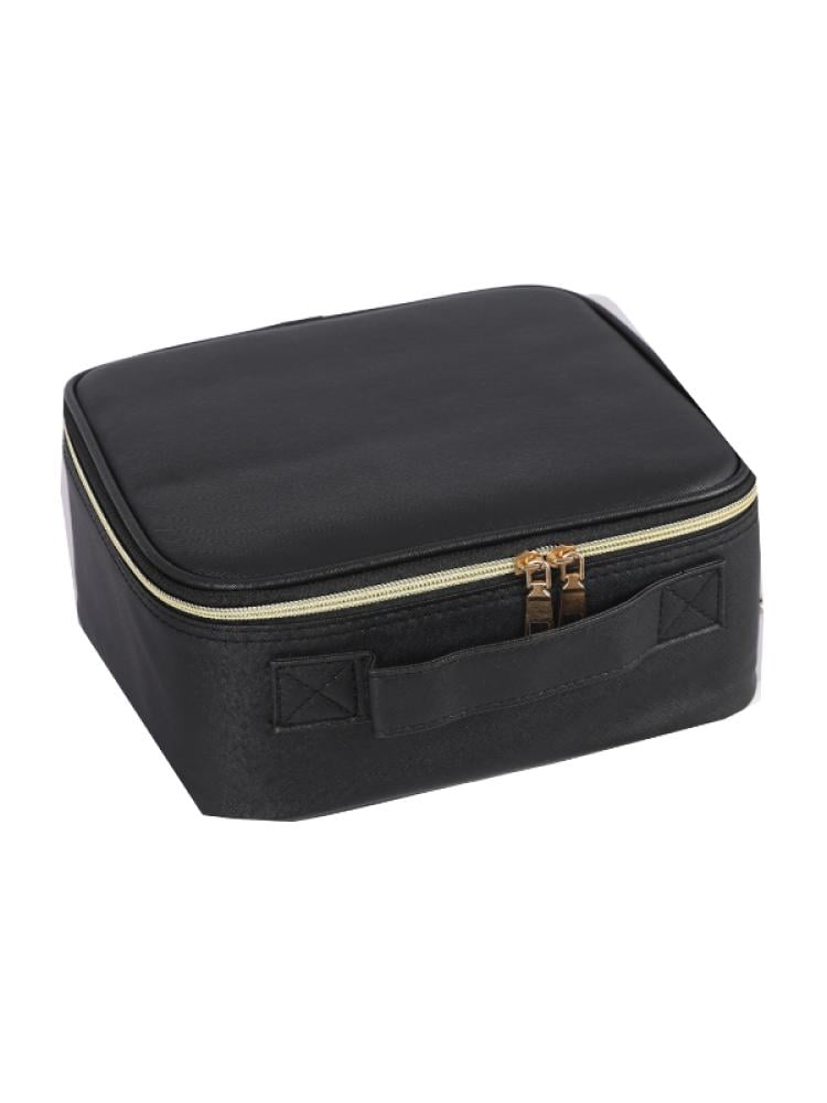 Salon System Makeup Bag with Mirror - Black