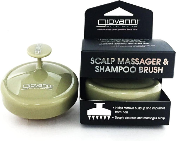 Scalp Shampoo Brush Massager For Healthy Hair Stimulation Giovanni 1 Piece