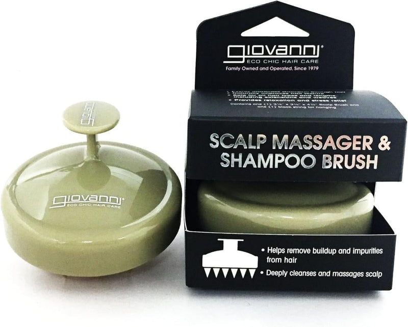 Scalp Shampoo Brush Massager For Healthy Hair Stimulation Giovanni 1 Piece