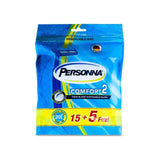 Personna Comfort 2 Men's Razor Blades Smooth Shave Lubricating Strip 16 blades