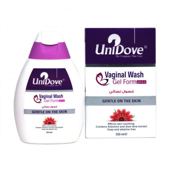 Intimate Gel Wash Gentle pH Balanced Feminine Care Unidove 250ml