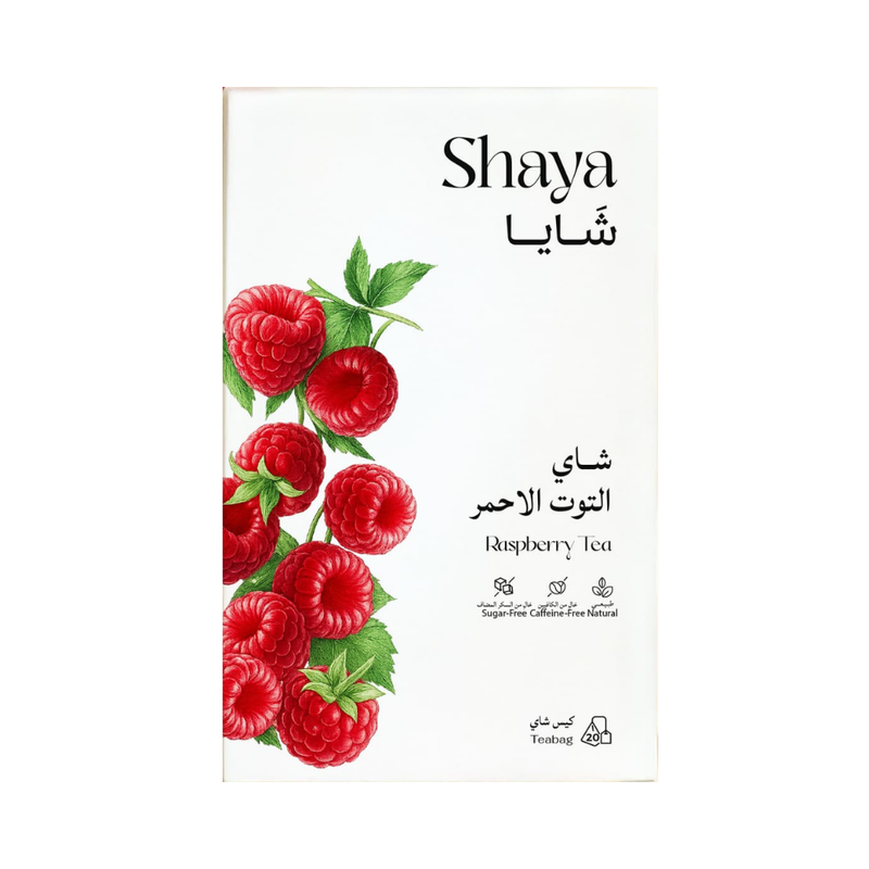 Shaya Natural Red Berry Tea, 20 Caffeine-Free Herbal Tea Bags