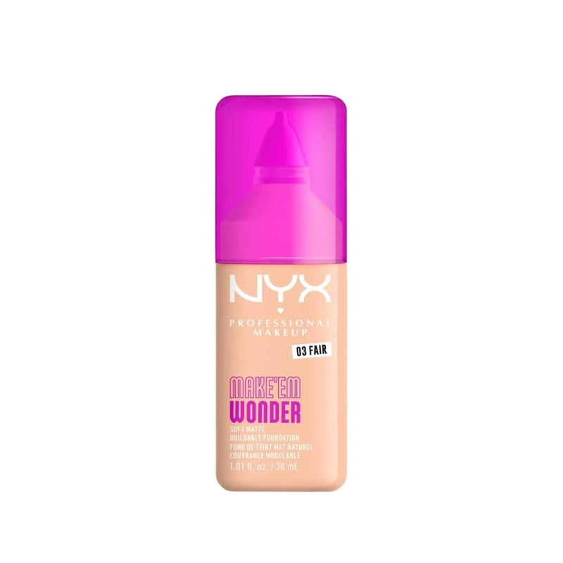 Matte Foundation for Oily Skin Long-Wear Fire 03 NYX