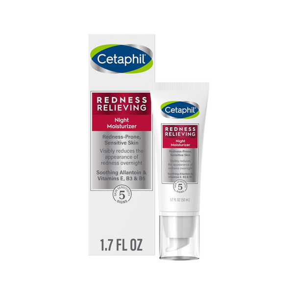 Cetaphil Redness Reduction Night Moisturizer 50g - For Sensitive Skin
